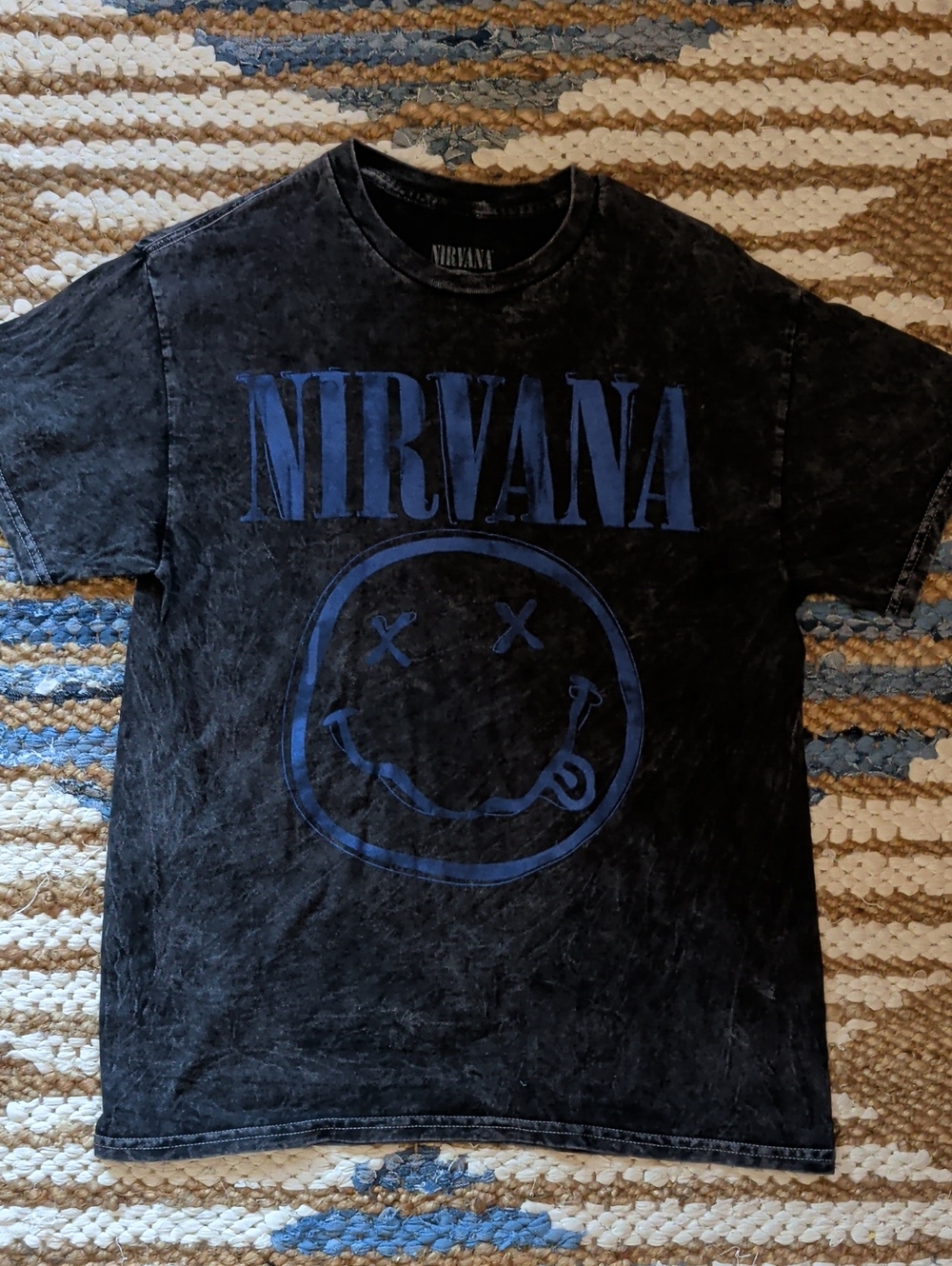 Black And Blue Nirvana Shirt